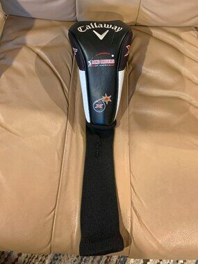 CALLAWAY X HOT GOLF CLUB DRIVER COVER, BLACK/RED/WHITE